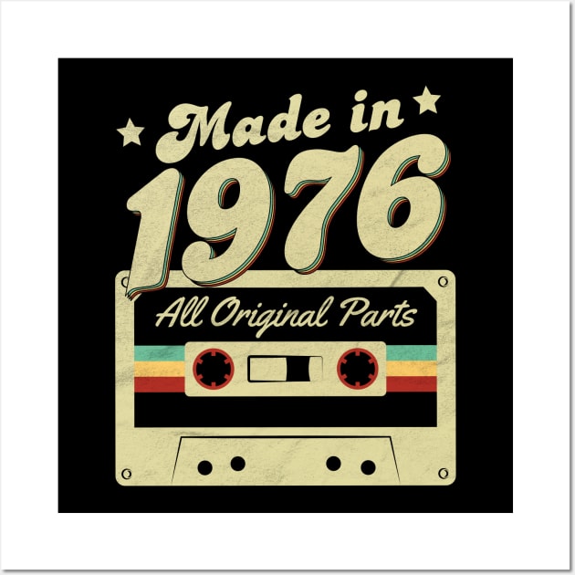 Made in 1976 Wall Art by Cooldruck